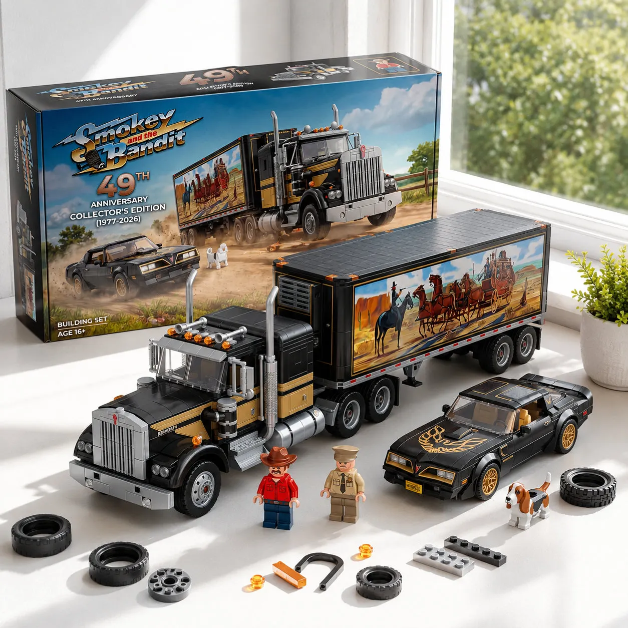 Smokey and the Bandit 49th Anniversary Collector Building Set - Image 2