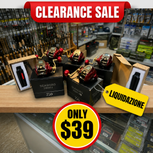 🎣 Last chance! A fishing tackle shop in Florida is closing its doors. Daiwa SEABORG™ 300MJ-1500MJ – an absolute must-see deal you won't want to miss!
