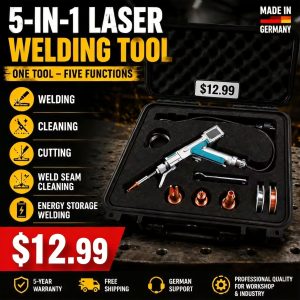 5-in-1 Multi-Function Laser Welding Machine | Next-Generation | Includes Weld Cleaning & Cutting Functions