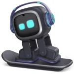 EMOPET AI Desk Robot Companion - ChatGPT Enabled with Voice Commands & Black