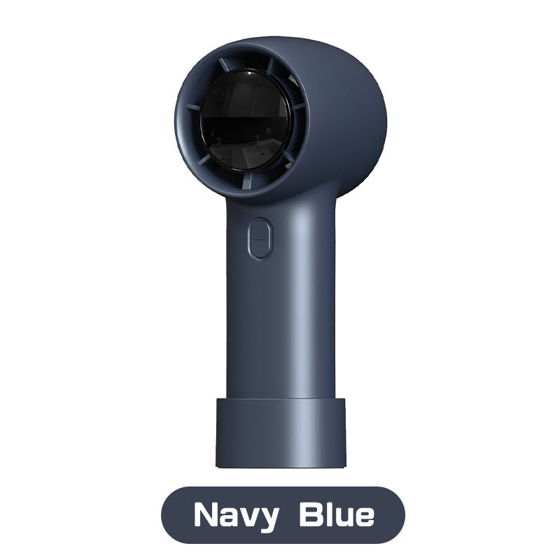 2026 new violent turbo digital display 100 gear outdoor handheld USB fan portable mini fan with high wind power - Image 11